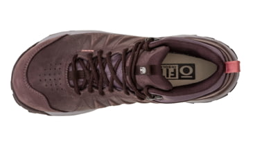 Image of Oboz Sypes Low Leather B-DRY Hiking Shoes - Womens, Medium, Peppercorn, 7, 76102-PPC-7-Medium