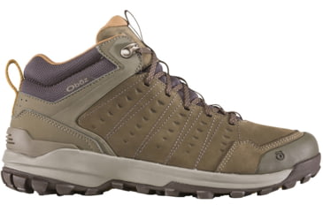 Image of Oboz Sypes Mid Leather B-DRY Hiking Shoes - Mens, Cedar Brown, 11, Medium, 77101-CdBrwn-11-Medium