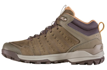 Image of Oboz Sypes Mid Leather B-DRY Hiking Shoes - Mens, Cedar Brown, 14, Wide, 77101-Cedar Brown-Wide-14