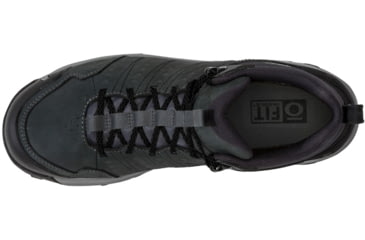 Image of Oboz Sypes Mid Leather B-DRY Hiking Shoes - Mens, Dark Shadow, 9, Medium, 77101-DrkShd-9-Medium
