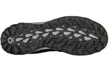 Image of Oboz Sypes Mid Leather B-DRY Hiking Shoes - Mens, Dark Shadow, 9, Medium, 77101-DrkShd-9-Medium