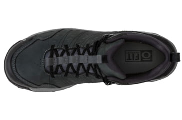 Image of Oboz Sypes Mid Leather B-DRY Hiking Shoes - Mens, Dark Shadow, 7.5, Medium, 77101-Dark Shadow-M-7.5
