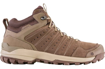 Image of Oboz Sypes Mid Leather B-DRY Hiking Shoes - Mens, Morel Brown, 11, 77101, Morel Brown - 11