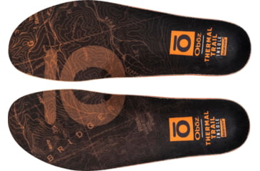 Image of Oboz Thermal Trail Insole, Orange, XS, Medium, 100008-Orange-Medium-XS
