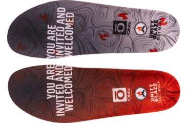 Image of Oboz Unity Blaze Trail Insole, Red, Medium, 100010-147-M