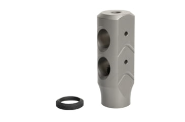 Image of Obsidian Arms 3 Gun Thunder Brake Compensator, .223/5.56, Stainless Steel, OA-MD-223TB3G-SS-A