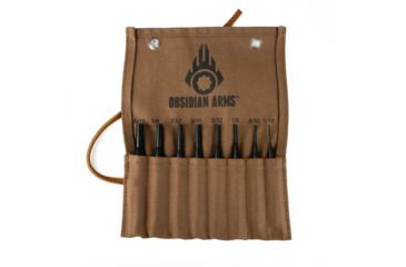 Image of Obsidian Arms Standard Drive Pin Punch Set, 8-Piece, OA-DPPS-8
