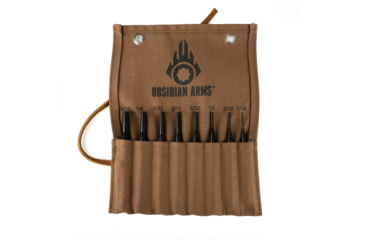 Image of Obsidian Arms Standard Drive Pin Punch Set, 8-Piece, OA-DPPS-8