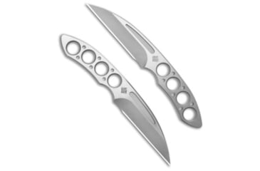 Image of Ocaso Ocaso Duo Desk Knife Fixed Blade Wharncliffe Knife 2.5" Satin Stainless Steel, Silver, Stainless Steel, adult, BHQ-201452