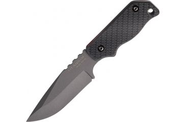 Image of Ocean Master Tactical Fixed Blade Fixed Blade Knife, Black PE Blade, Black handle OMLT200A