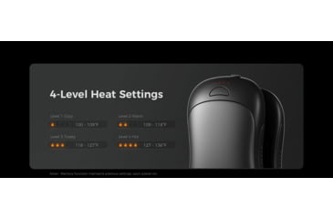 Image of Ocoopa UT3 Pro Rechargeable Hand Warmer, Black on Black, UT4102-BK-BK