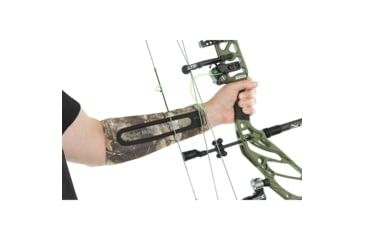 Image of October Mountain Compression Arm Guard Standard Fit, Realtree Edge, Medium, 1601160