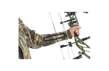 Image of October Mountain Compression Arm Guard Jacket Fit, Realtree Edge, Large, 1601162