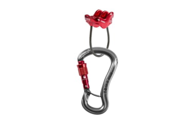 Image of Ocun Condor Screw Hurry Belay Set, Anthracite/Red, 3276-Antr/Red