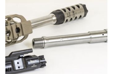 Image of ODIN Works 16in 6.5 Grendel/LBC Barrel, Lite Profile, int gas placement, w/tunable GB, W/BCG, Stainless Steel, 16in, B-6.5-16-UL-INT-TG-BCG