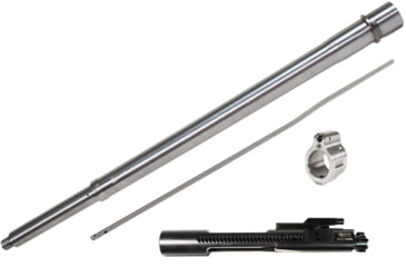 Image of ODIN Works AR-15 22 ARC 16.1in Threaded Barrel, 1/2-28 TPI, 1-7 Twist, UltraLite Profile, Intermediate Gas Placement with Tunable Gas Block and Gas Tube and BCG, Stainless Steel, B-22ARC-16-INT-TG-BCG