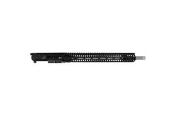 Image of ODIN Works AR-15 22 Nosler 15.5in Billet Complete Upper, KeyMod, Black, CU-BL-15-KM-18-22-R-ADJGB