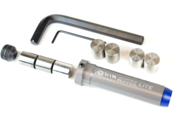 Image of ODIN Works AR-15 Adjustable Buffer, Lite, Black, OS-ABS-AR15-LITE