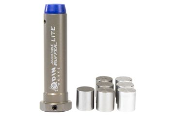 Image of ODIN Works AR-15 Adjustable Buffer, Lite, Black, OS-ABS-AR15-LITE