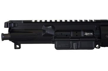 Image of ODIN Works Billet Complete upper Receiver 15.5in KMod 6.5 Grendel 18in Intermediate, Black/Stainless Steel, Complete Upper, CU-BL-15-KM-18-6.5-INT-ADJ GB