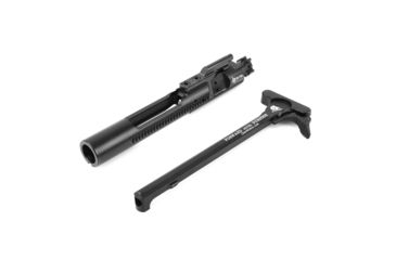 Image of ODIN Works Billet Complete upper Receiver 12.5 M-LOK 223 16in Mid length, Black/Stainless Steel, Complete Upper, ODW-URC-CUR-CU-BL-12-ML-16-ML-ADJ-GB