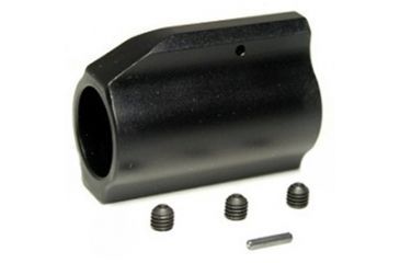Image of ODIN Works Low Profile Gas Block, Aluminum, Black GB-ALUM