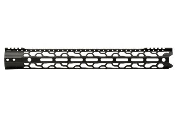 Image of ODIN Works M-LOK 308 O2 Lite Forend, High Profile, Black, 17.5 in, F-17-ML-O2-308-2.06