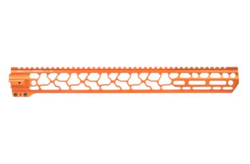 Image of ODIN Works M-Lok Ragna Free Float Forend, Orange, 17.5in F-17-ML-RA-OR
