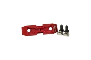 Image of ODIN Works MLOK Low Profile Bipod Adapter, Red ACC-ML-POD-RED