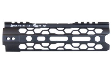 Image of ODIN Works MLOK O2 Lite Free Float Forend, Black, 7.5in, F-7-ML-O2