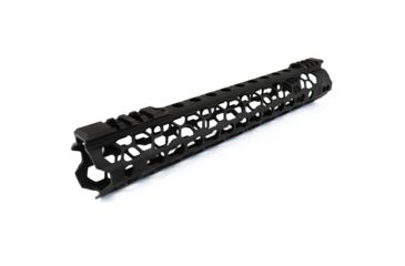 Image of ODIN Works O2 Lite Free Float .223/5.56 KeyMod Forend, Black, Low Profile, 12.5in F-12-KM-O2