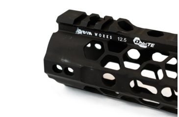 Image of ODIN Works O2 Lite Free Float .223/5.56 KeyMod Forend, Black, Low Profile, 12.5in F-12-KM-O2