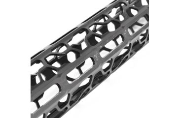 Image of ODIN Works O2 Lite Free Float .223/5.56 M-LOK Forend, QD, Low Profile, Black, 12.5in F-12-ML-O2