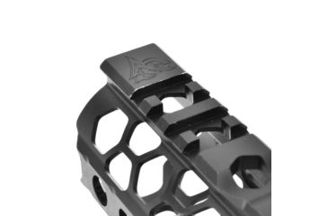 Image of ODIN Works O2 Lite Free Float .223/5.56 M-LOK Forend, QD, Low Profile, Black, 12.5in F-12-ML-O2