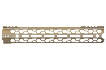 Image of ODIN Works O2 Lite Free Float M-LOK Forend, Flat Dark Earth, 12.5in, F-12-ML-O2-FDE