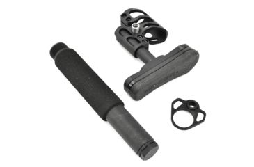Image of ODIN Works Zulu Adjustable Stock w/ Padded Pistol Buffer Tube- Blk OS-ZULU-KIT-BLK