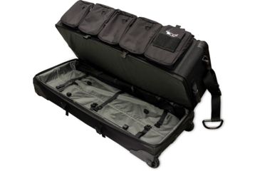 Image of Odor Crusher Tactical Ozone Gun Case Rolling Transport Bag, Black, Extra Large, 79710