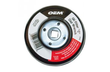 Image of OEM TOOLS Cap Style Oil Filter Wrenches- C Cap 93mm 15 Flutes, Black 25402