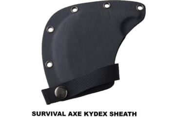 Image of Off Grid Tools Survival Axe Sheath Kydex, Black Kydex construction, OGT-SAKYDEX