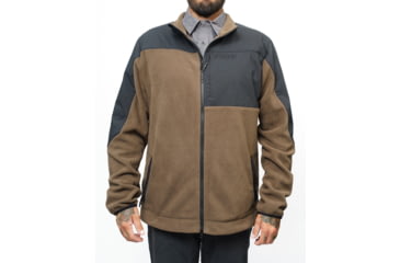 Image of Off The Grid Bruin Fleece Zip Up - Men's, Major Brown, 3XL, OMWJ325044MJBN06