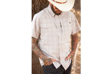 Image of Off The Grid Deke SS Shirt - Men's, Storm Grey, Extra Large, OMWS325002SE04