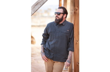 Image of Off The Grid Surplus Echo Bravo LS Shirt - Vintage Black, OMWL225012VB03