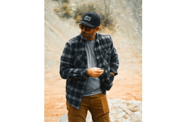 Image of Off The Grid Surplus Ironside Flannel - Black, OMWJ325045BL04