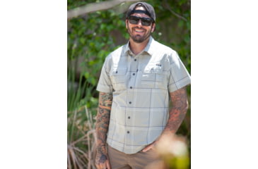 Image of Off The Grid Jack Knife SS Shirt - Men's, Sage Green, 3XL, OMWS125005SA06