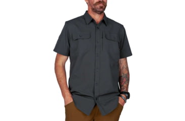 Image of Off The Grid Thunderbolt 2.0 S/S Shirt - Men's, Dark Sky, Extra Large, OMWS122005DK04