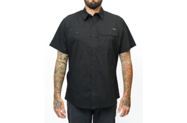 Image of Off The Grid Thunderbolt SS Shirt - Men's, Vintage Black, Small, OMWS325001VB01