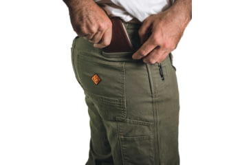 Image of Off The Grid Trailblazer Standard Fit Pants - DK Olive, OMWP121002DO14