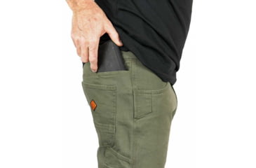 Image of Off The Grid Trailblazer Taper Fit Pants - Men's, 32in Inseam, Dark Olive, 38in Waist, OMWP121001DO26