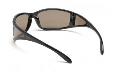 Image of Maui Jim Offshore Sunglasses w/ Gloss Black Frame and HCL Bronze Lenses - H444-02, Back View