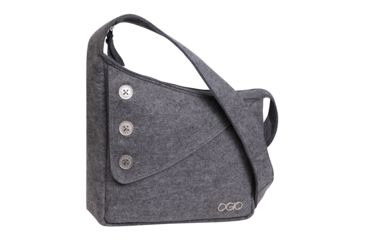 Image of OGIO Brooklyn Women's Tablet Purse, Light Gray Felt, Light Gray